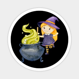 Halloween Witch Magnet